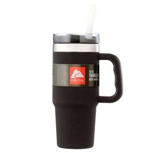 Ozark Trail 18oz‎ Insulated Stainless Steel Tumbler w/ Handle Black